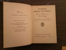 Yankee From Olympus Justice Holmes and His Family by Catherine Bowen 1944 HC