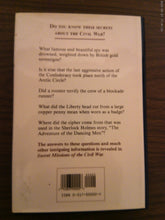 Secret Missions of the Civil War by Philip Van Dorwn Stern 1987 HC