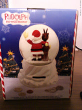 Rudolph The Red-Nosed Reindeer Snow Globe Bank 2003