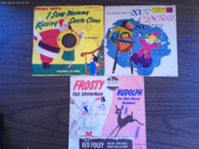 13 Christmas 45 Records 6 with original sleeves from the 60s & 70s (See List)