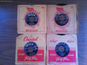13 Christmas 45 Records 6 with original sleeves from the 60s & 70s (See List)