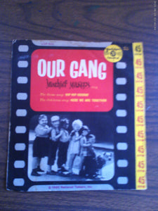 Our Gang Mischief Makers Sing 45 Golden Record 45 RPM  1960