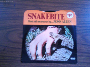 Snake Bite First Aid Measures by Ross Allen 45 RPM Record