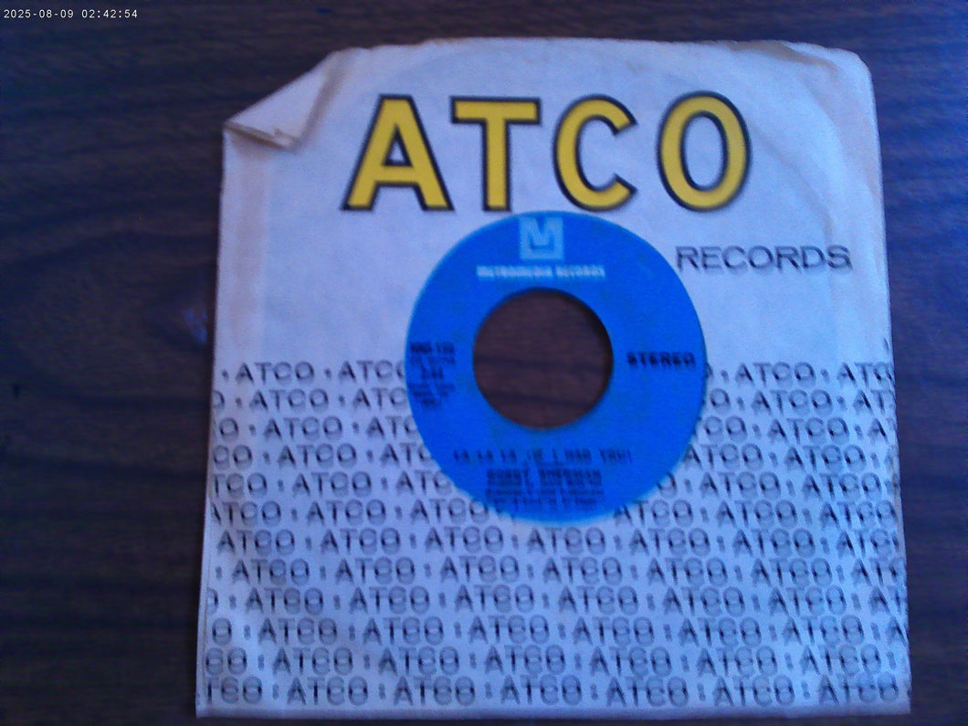 Bobby Sherman La La La (If I Had You)/Time 45 RPM Record