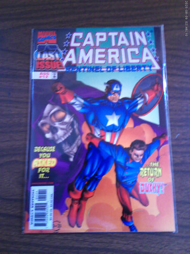 Captain America Sentinel of Liberty  #12 1999