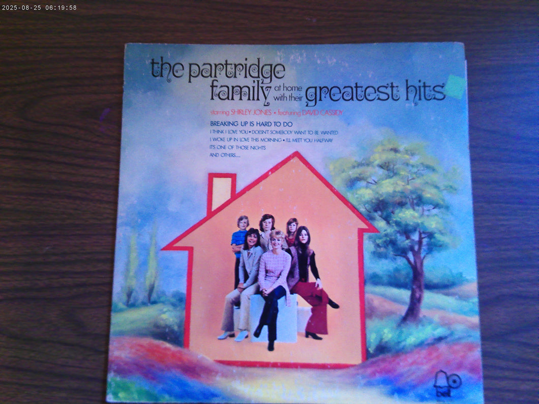 The Partridge Family at home with their Greatest Hits 1972