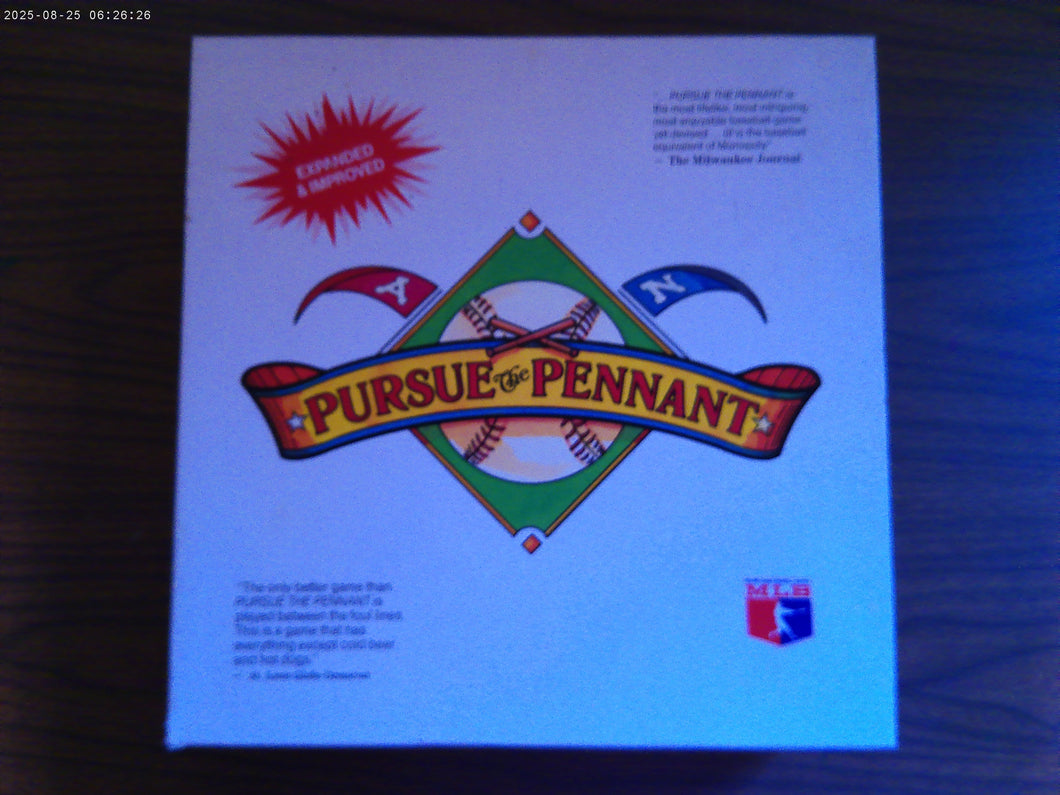 Pursue The Pennett Board Game Complete 1986