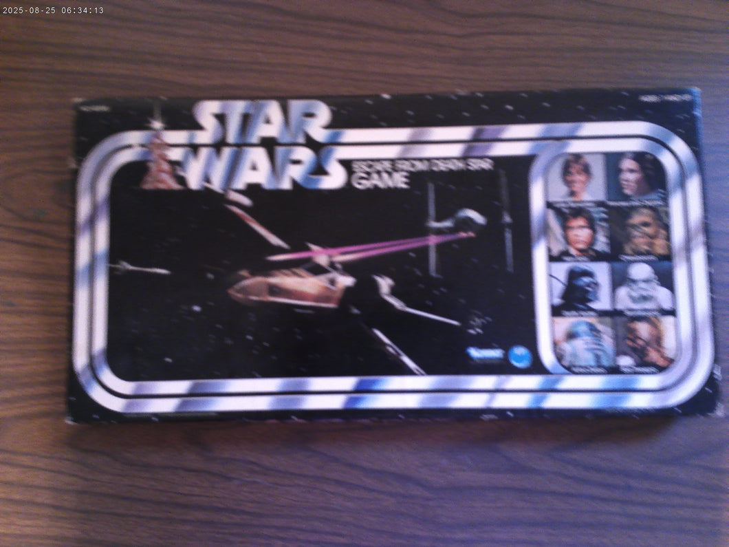 Star Wars Escape From Death Star Board Game Complete 1977