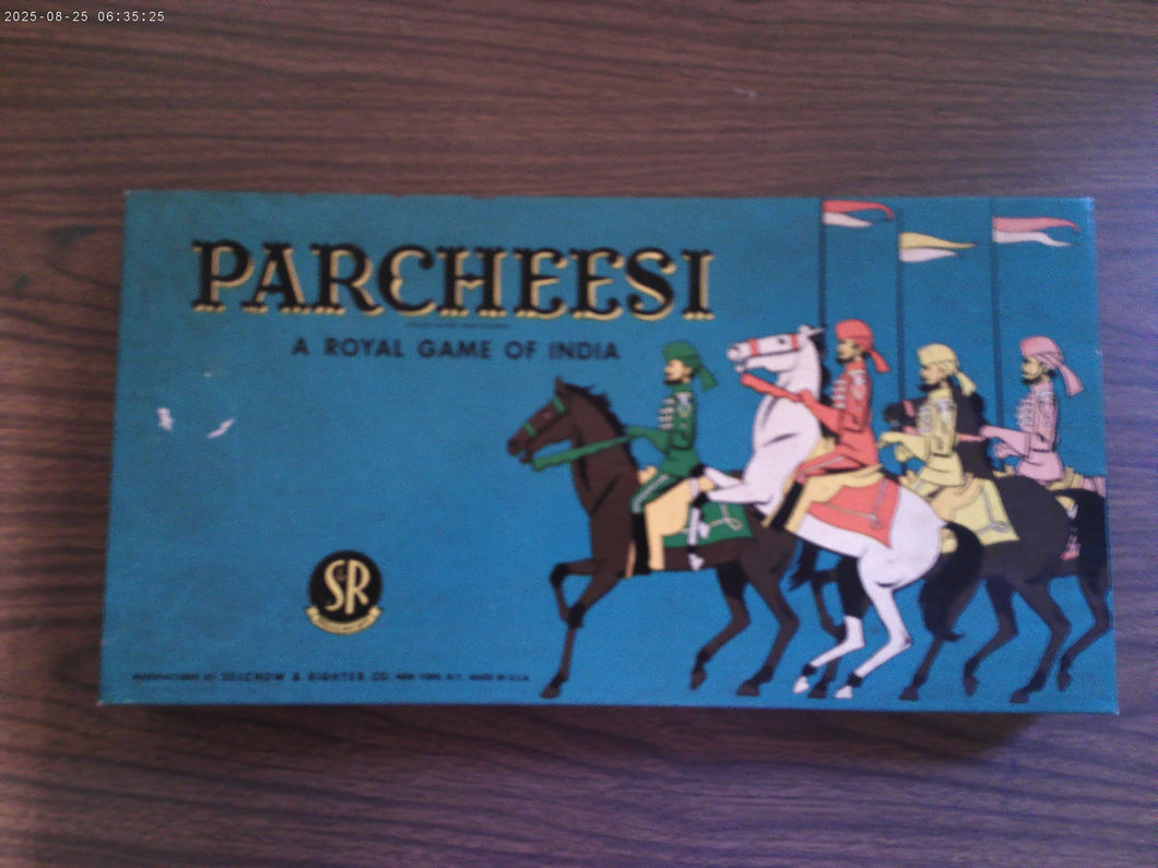 Parcheesi A Royal Game of India Complete 1946