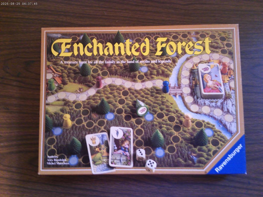 Enchanted Forest A Treasure Hunt Game Complete 1982