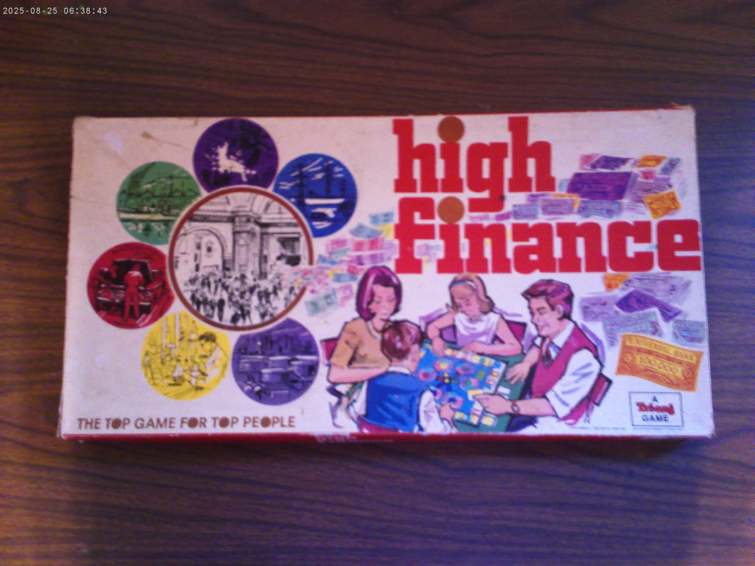 High Finance Board Game Complete RARE