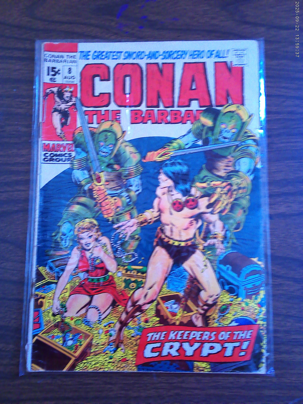 Conan The Barbarian #8 1971