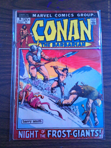 Conan The Barbarian #16 1972