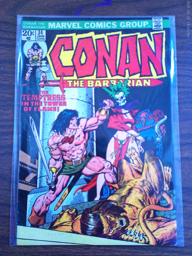 Conan The Barbarian #34 1974