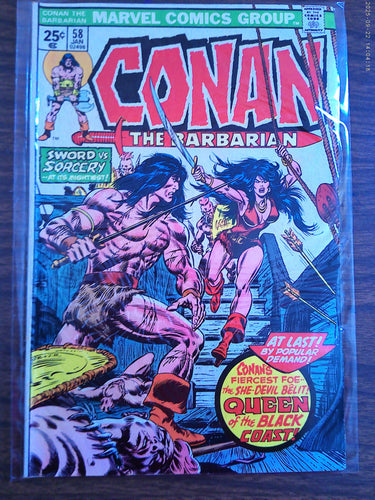 Conan The Barbarian #58 1976