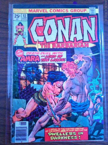 Conan The Barbarian #63 1976