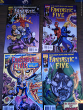 Fantastic Five #1 - #5 Complete Set 1999-2000