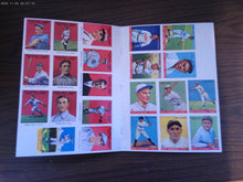 Dover Publishing Reprint Baseball Cards 8 Pages 1977