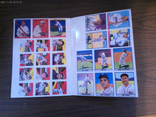 Dover Publishing Reprint Baseball Cards 8 Pages 1977