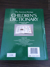 American Heritage Children's Dictionary 1986 HC