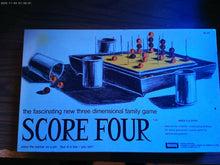 Score Four Three Dimensional Family Game 1971