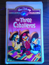 Three Caballeros Walt Disney Movie VHS Shell case