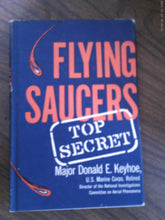 Flying Saucers Top Secret by Major Donald Keyhoe 1960 HC