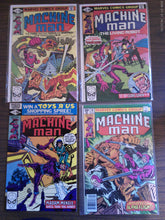 Machine Man #1-18 1978-1979