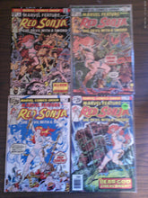 Marvel Feature Presents Red Sonja #1-7 Complete Set 1975-1976