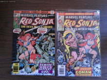 Marvel Feature Presents Red Sonja #1-7 Complete Set 1975-1976