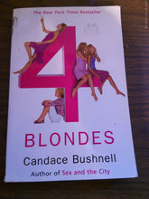 4 Blondes by Candace Bushnell PB 2000