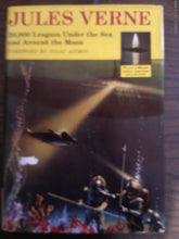 20,000 Leagues Leagues Under The Sea and Around The Moon by Jules Verne HC 1965