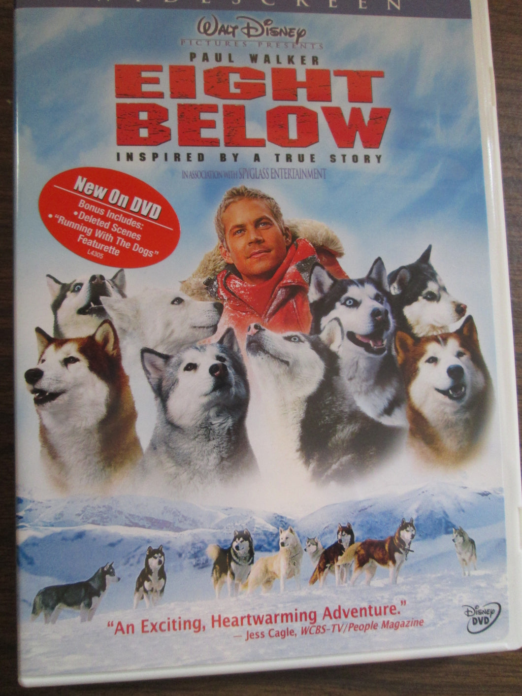 Eight Below DVD with Paul Walker 2006