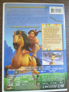 Spirit Stallion of the Cimarron Animated DVD 1994