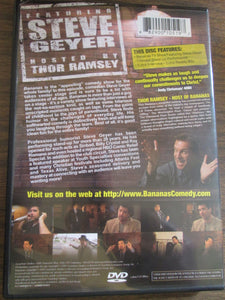 Bananas Comedy DVD Featuring Steve Geyer Signed 2005