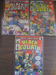 Black Goliath Complete Set #1-5 1976