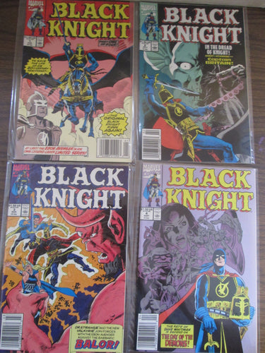 Black Knight Complete Set #1-4 1990