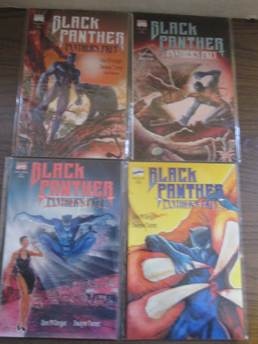Black Panther Panther's Prey Complete Set #1-4 1991
