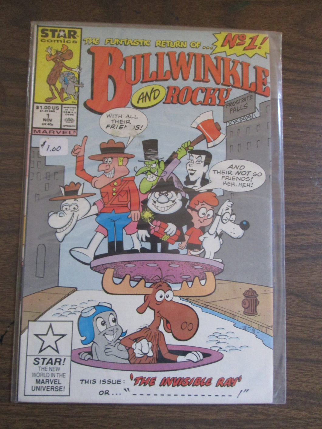 Bullwinkle and Rocky #1 1987