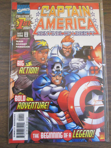Captain America Sentinel of Liberty  #1 1998