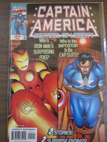 Captain America Sentinel of Liberty  #5 1999
