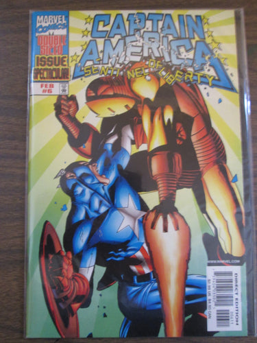 Captain America Sentinel of Liberty  #6 1999