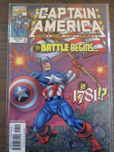 Captain America Sentinel of Liberty  #7 1999