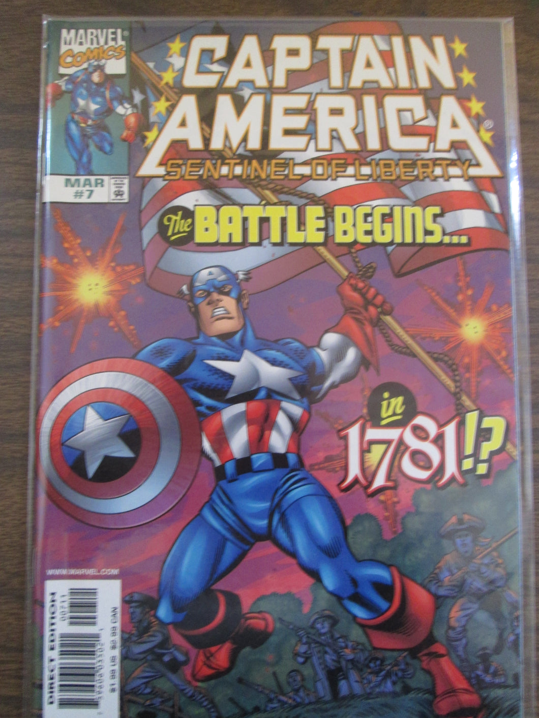 Captain America Sentinel of Liberty  #7 1999