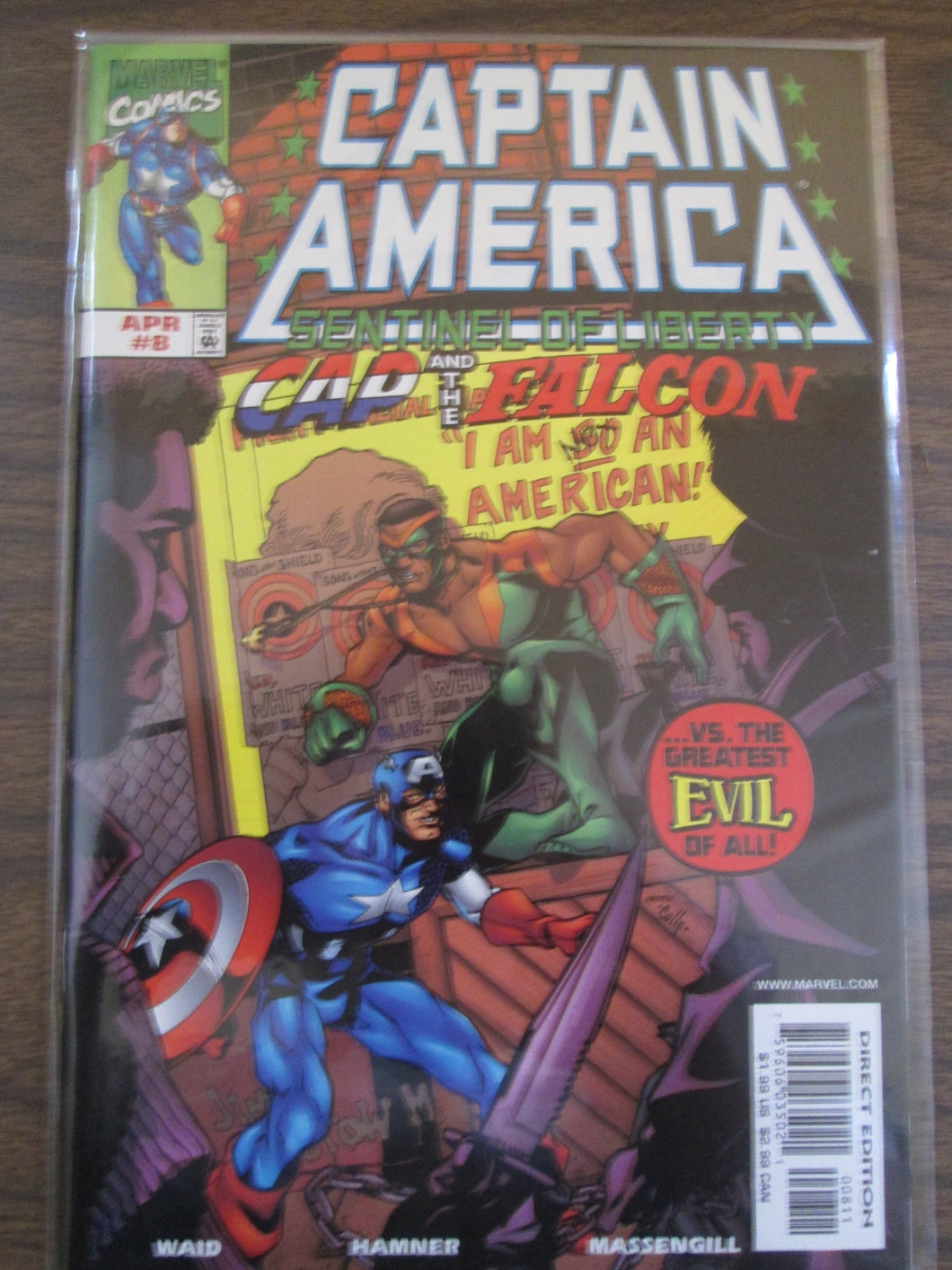 Captain America Sentinel of Liberty  #8 1999