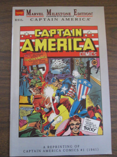 Captain America Marvel Milestone Edition #1 1995
