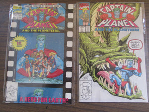Captain Planet and the Planeteers #1  & #2 1991