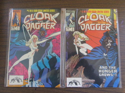 Cloak and Dagger Complete Set #1-4 1983-1984