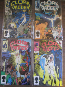 Cloak and Dagger Complete 2nd Series Set #1-11 1985-1987
