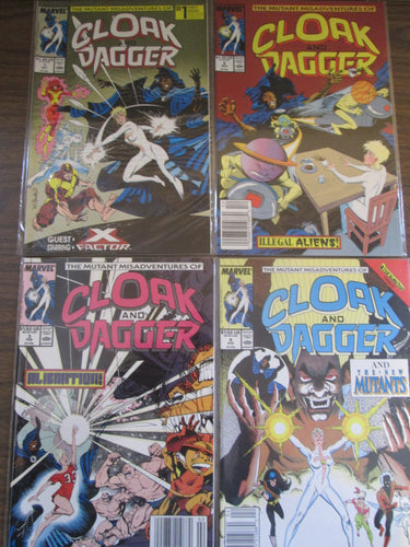 Cloak and Dagger Complete 3rd Series Set (Mutant Misadventure of)#1-19 1988-1991